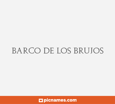 Barco de los Brujos